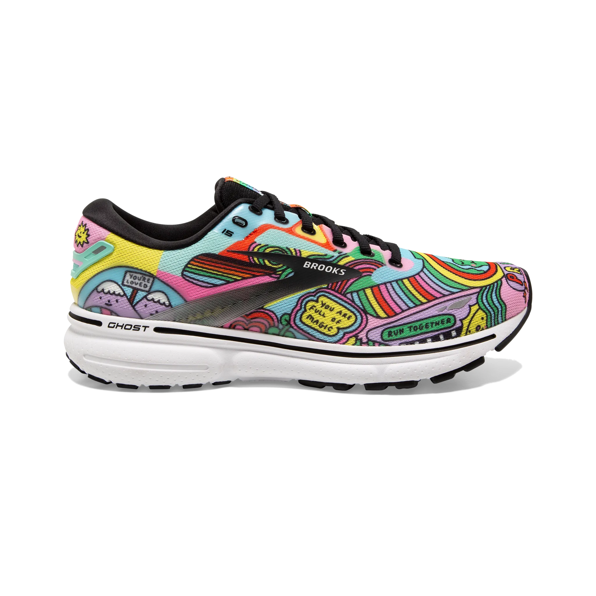 cross - country running shoes light - use Men's Ghost 15