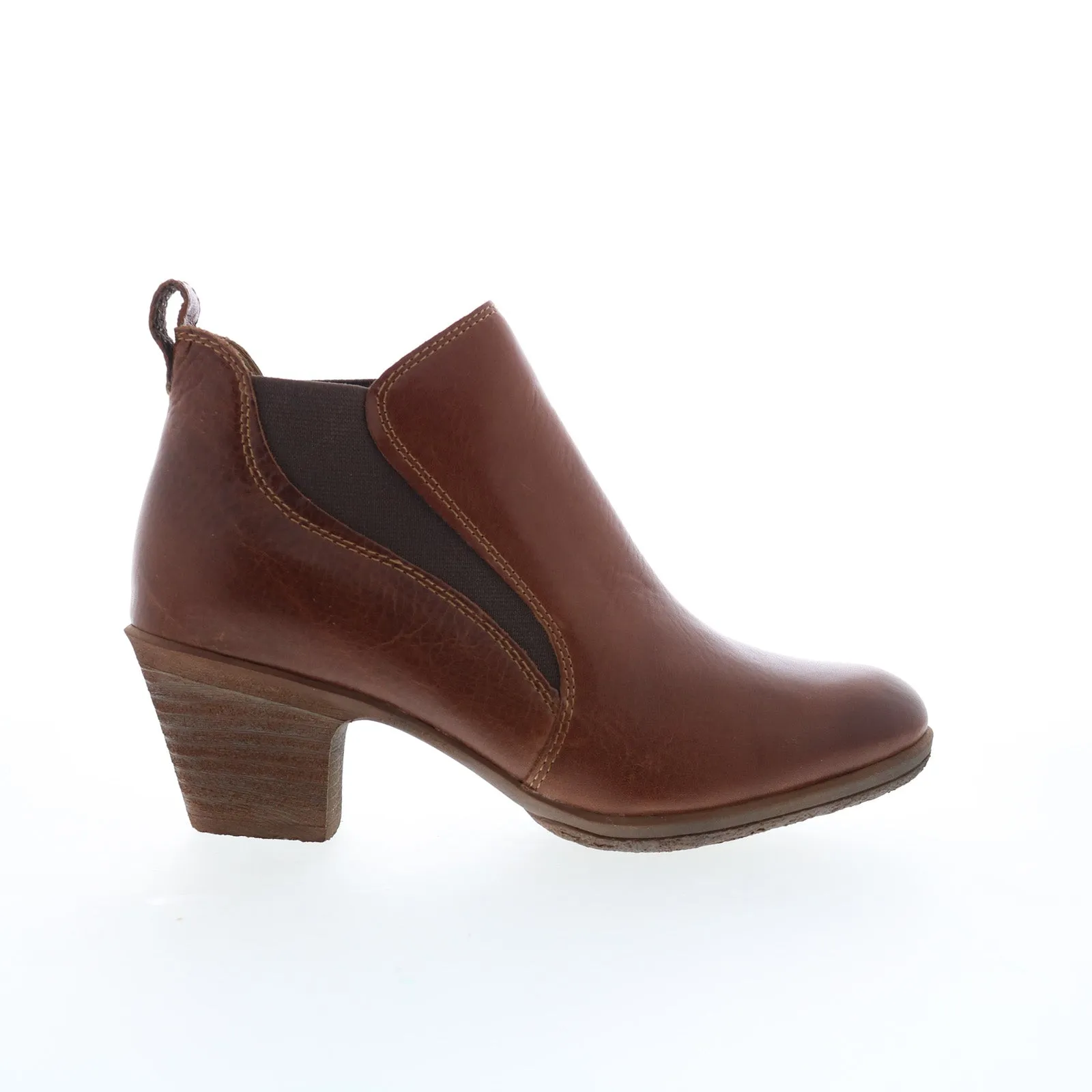 Comfortable Support Comfortiva Bailey CT0040305 Womens Brown Leather Ankle & Booties Boots