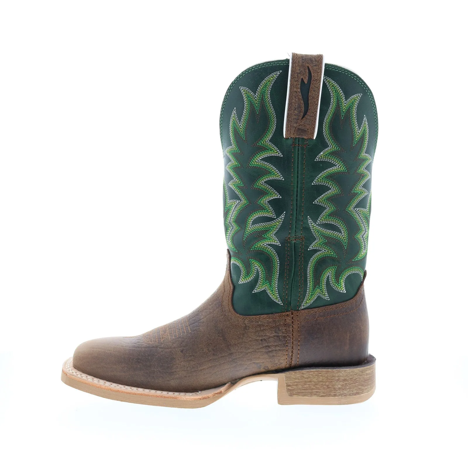 Durango Rebel Pro DDB0461 Mens Brown Leather Slip On Western Boots Effortless Wear