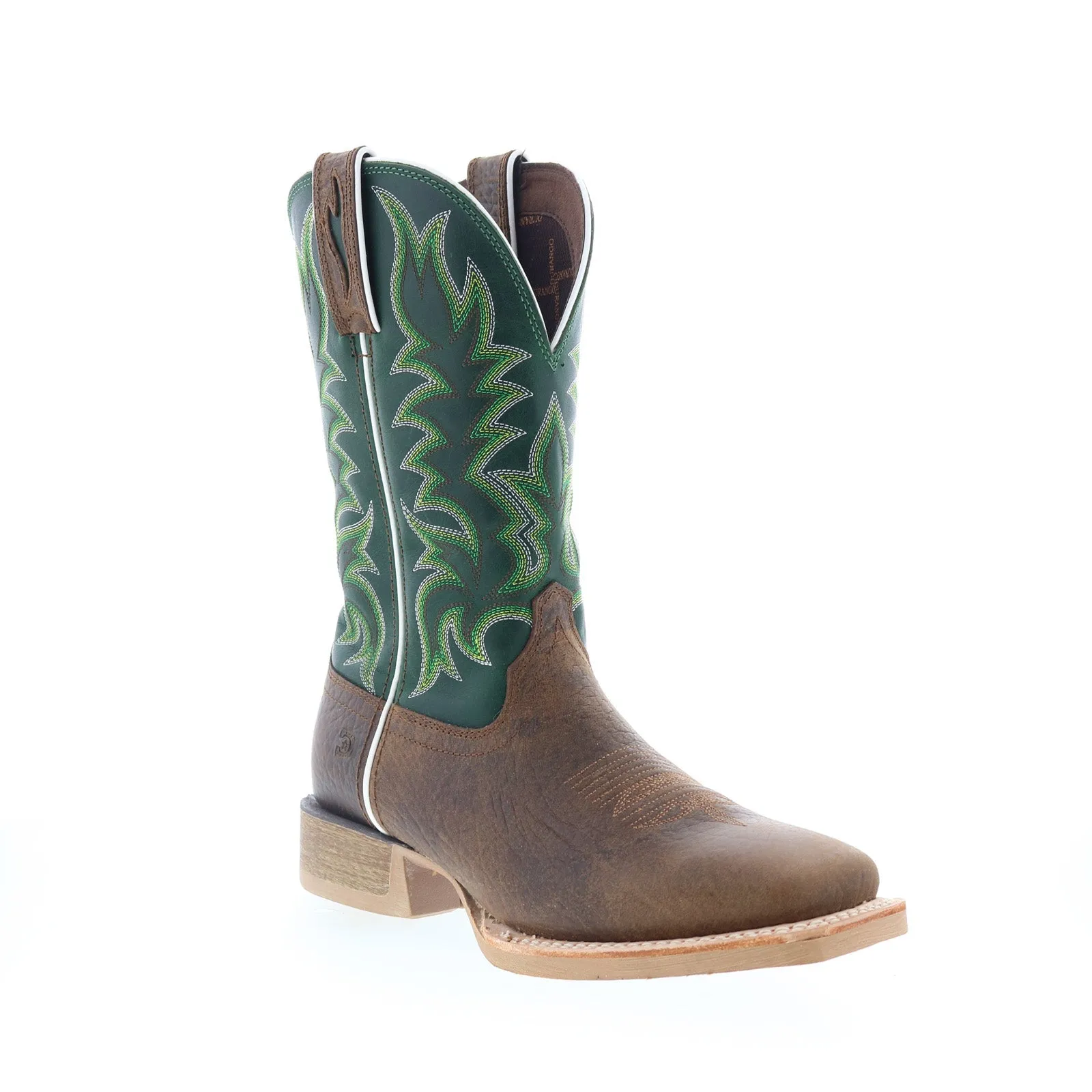Fashion Statement Crisp Lines Durango Rebel Pro DDB0461 Mens Brown Leather Slip On Western Boots