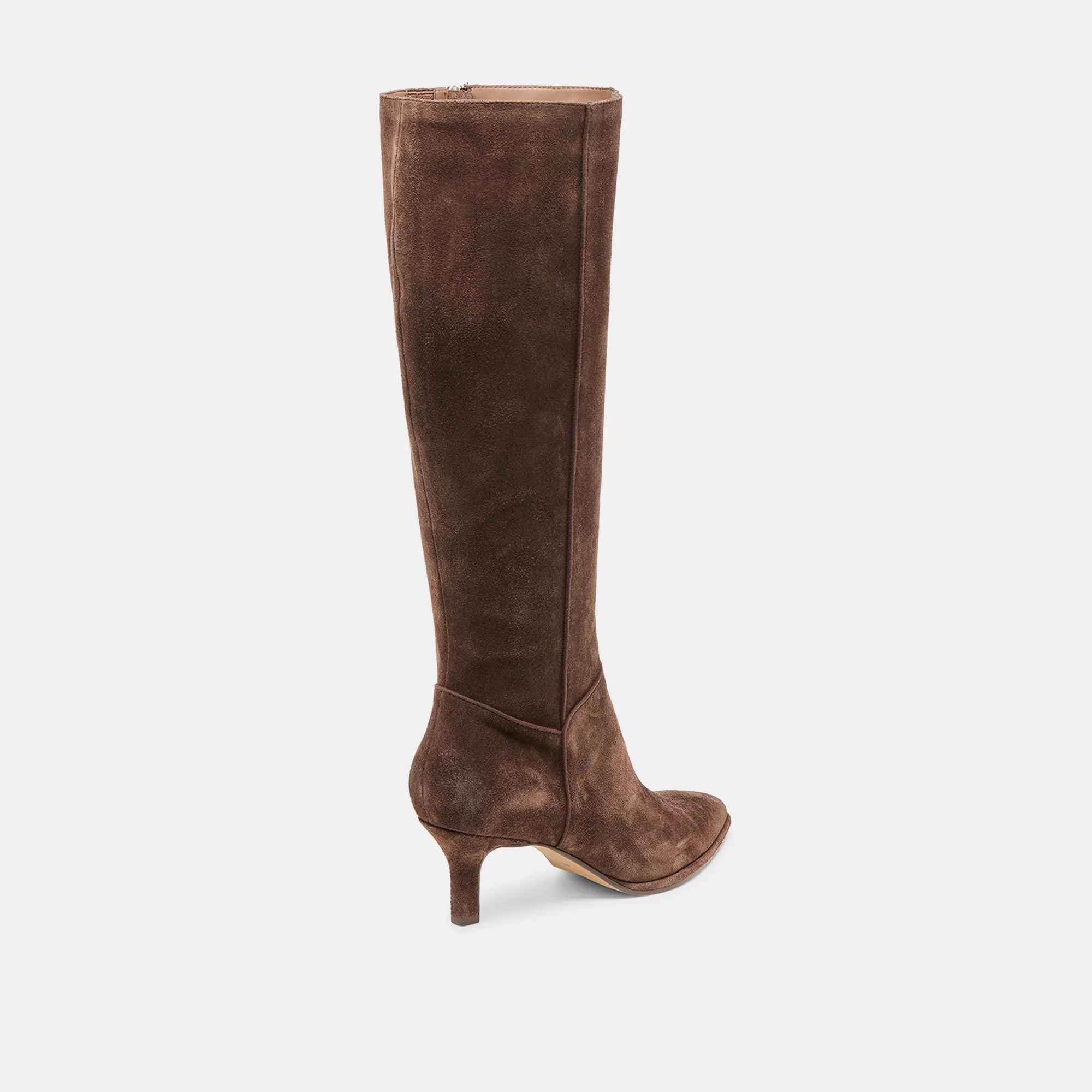 Versatile Footwear ALDY BOOTS DK BROWN SUEDE