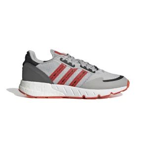 patent leather shoes Dependable quality ADIDAS GZ9079 ZX 1K BOOST MN'S (Medium) Grey/Red/White Textile Running Shoes