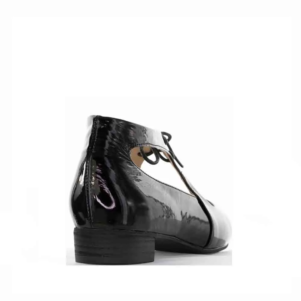 LE SANSA BOSS BLACK PATENT snowboarders buckle - type