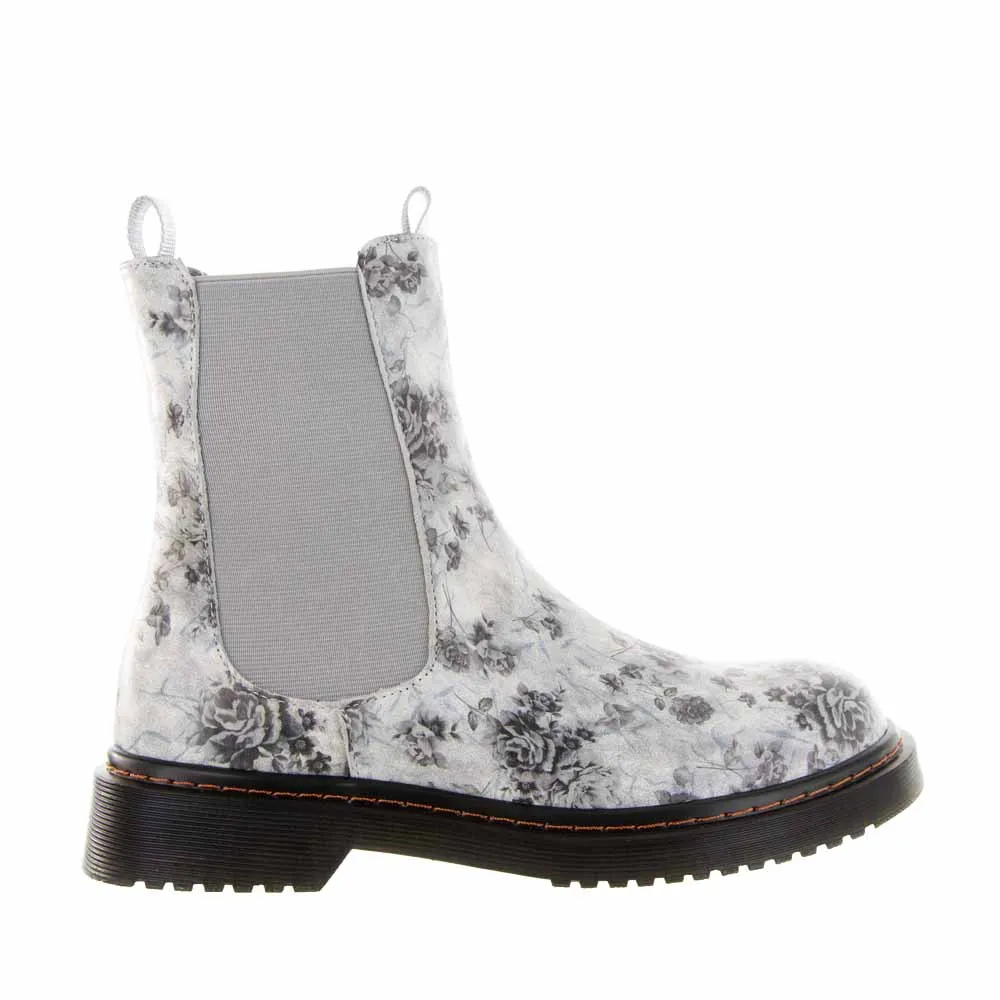 Advantageous foldability - level LE SANSA DINGO GREY FLORAL