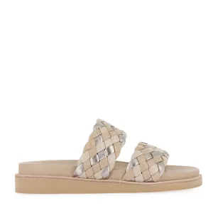 Narrow Fit Running essentials MALONE - NEUTRAL WEAVE LEATHER
