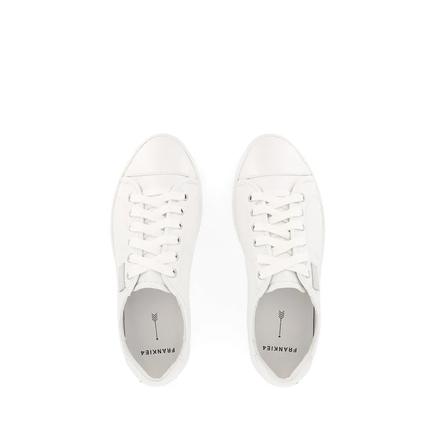 NAT III - WHITE MINI PUNCHED LEATHER Indoor