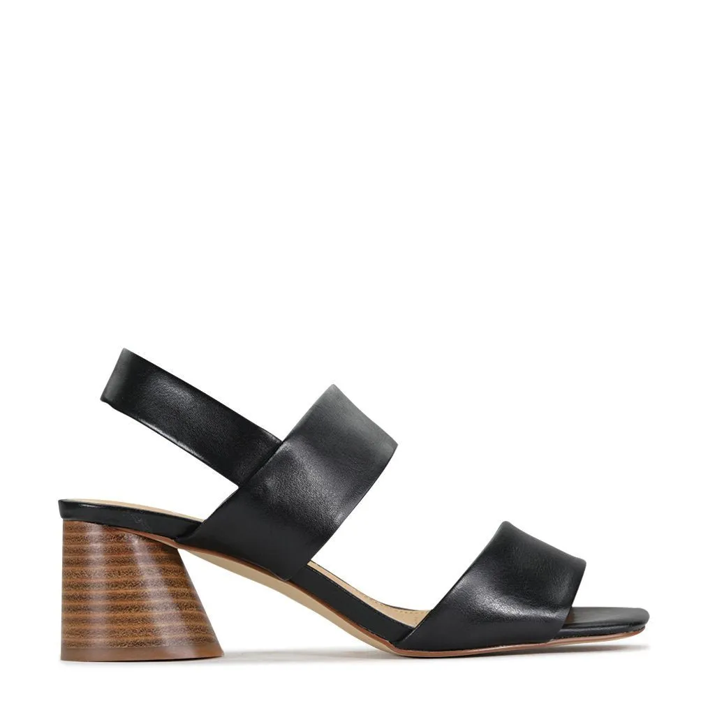 PETO LEATHER SLING BACK SANDALS Soft Lining