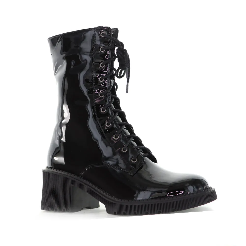 Walk Friendly Slim Profile DJANGO & JULIETTE ZACK BLACK PATENT