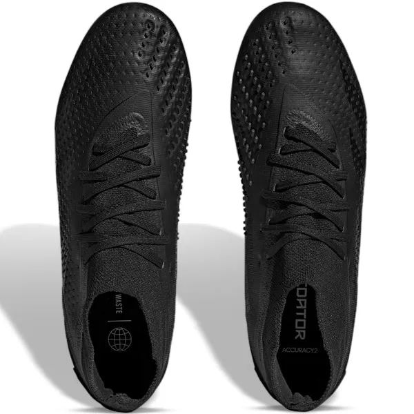 Rainy Day adidas Predator Accuracy.2 Firm Ground Soccer Cleats (Core Black)