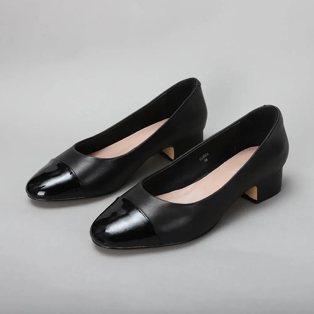 LE SANSA ELISKA BLACK PATENT Quick Movement Quick Comfort Fit