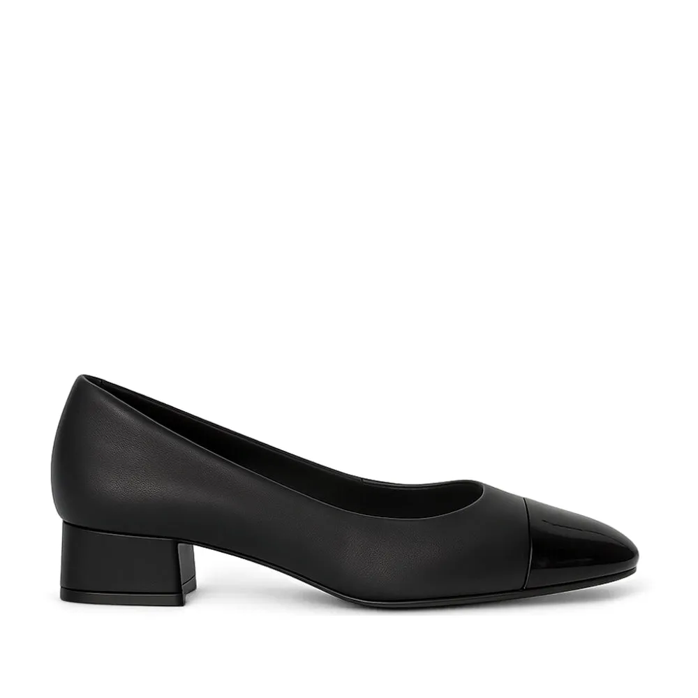 Relax Slip On Effortless Step LE SANSA ELISKA BLACK PATENT