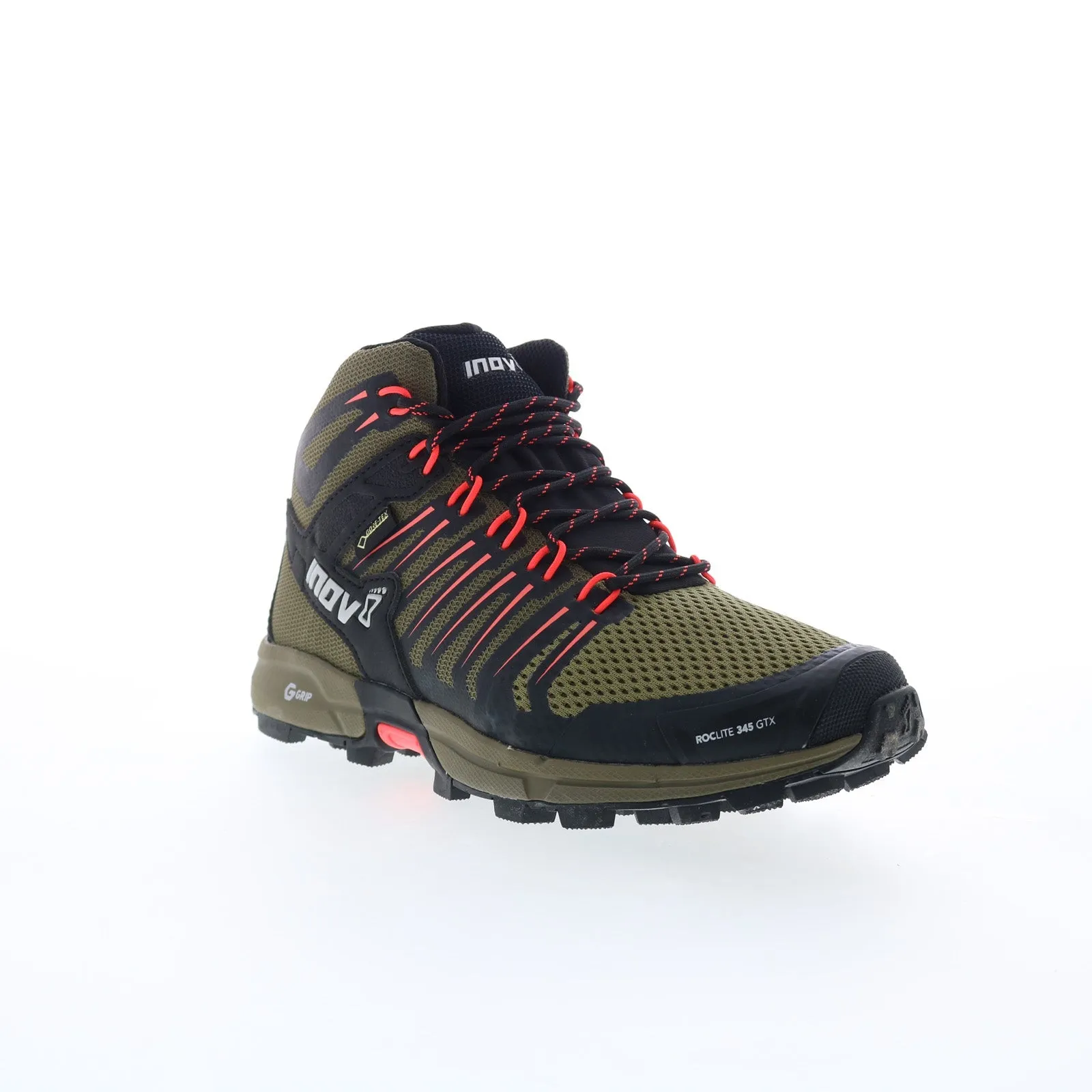 Easy Pairing Inov-8 Roclite G 345 GTX 000803-BRCO Womens Green Synthetic Hiking Boots