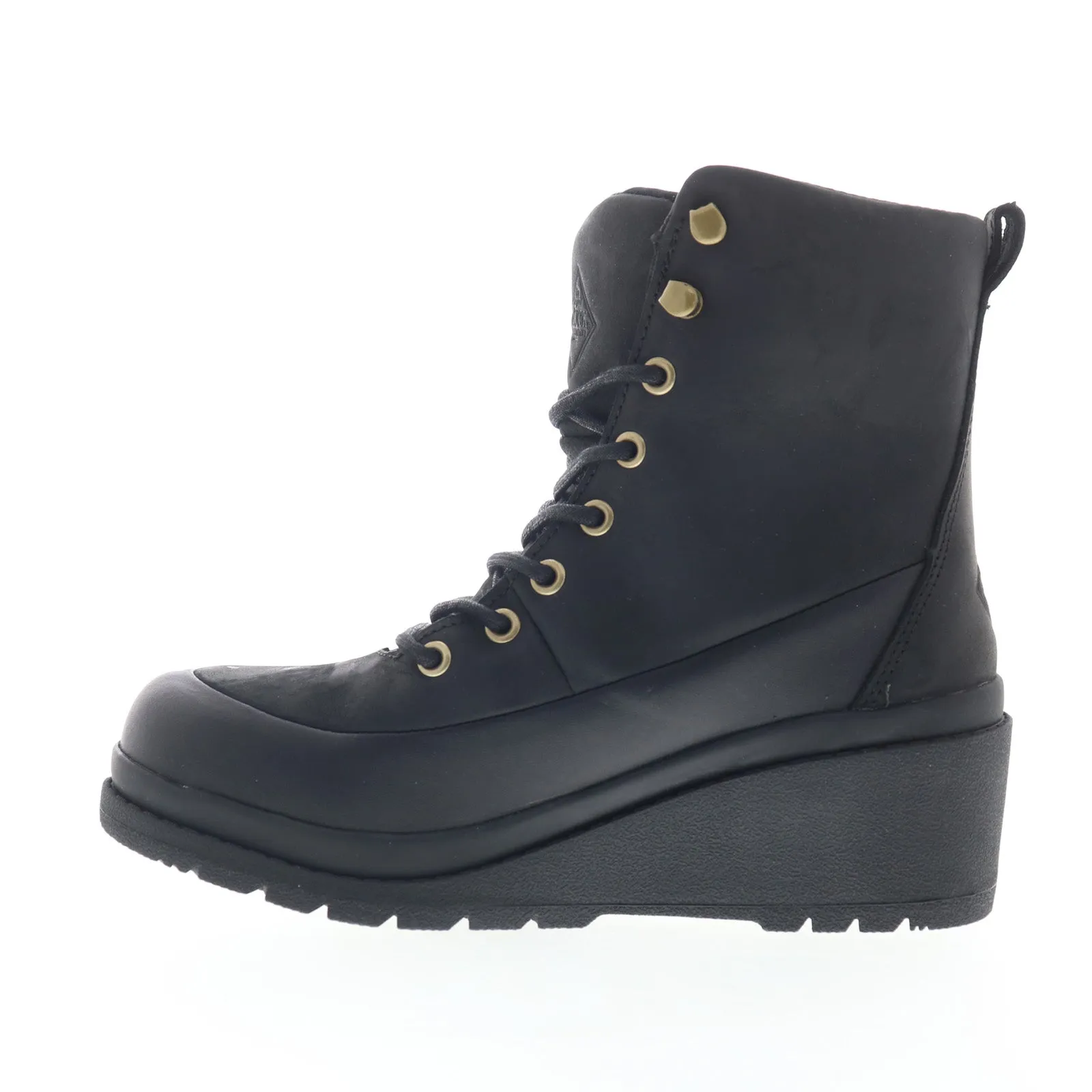 Urban Everyday Original Muck Liberty Wedge Waterproof Womens Black Casual Dress Boots