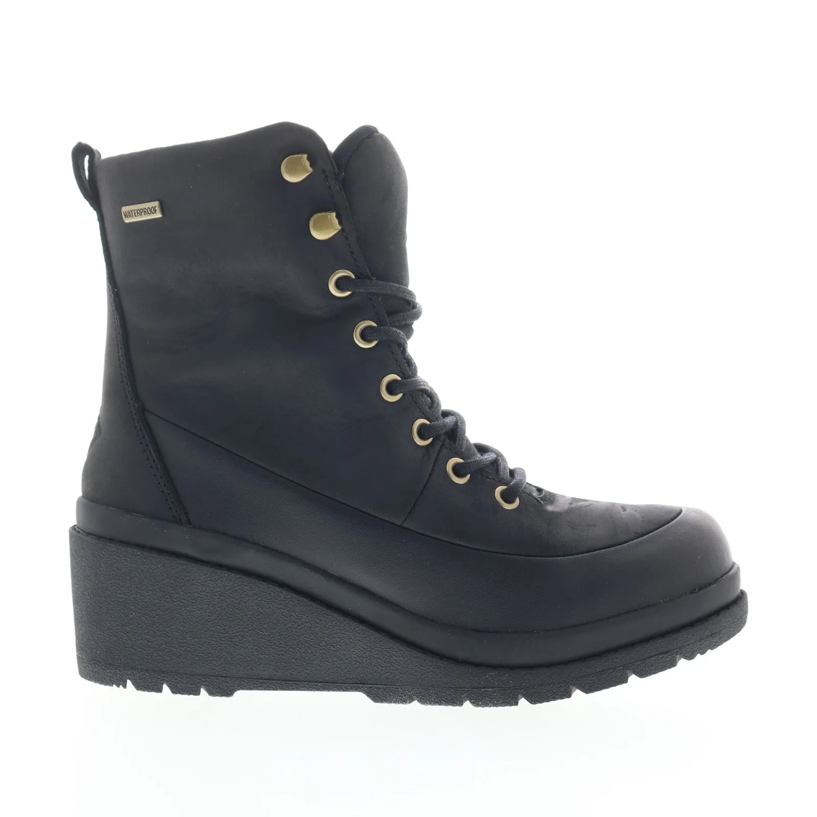 Nature Lover Original Muck Liberty Wedge Waterproof Womens Black Casual Dress Boots