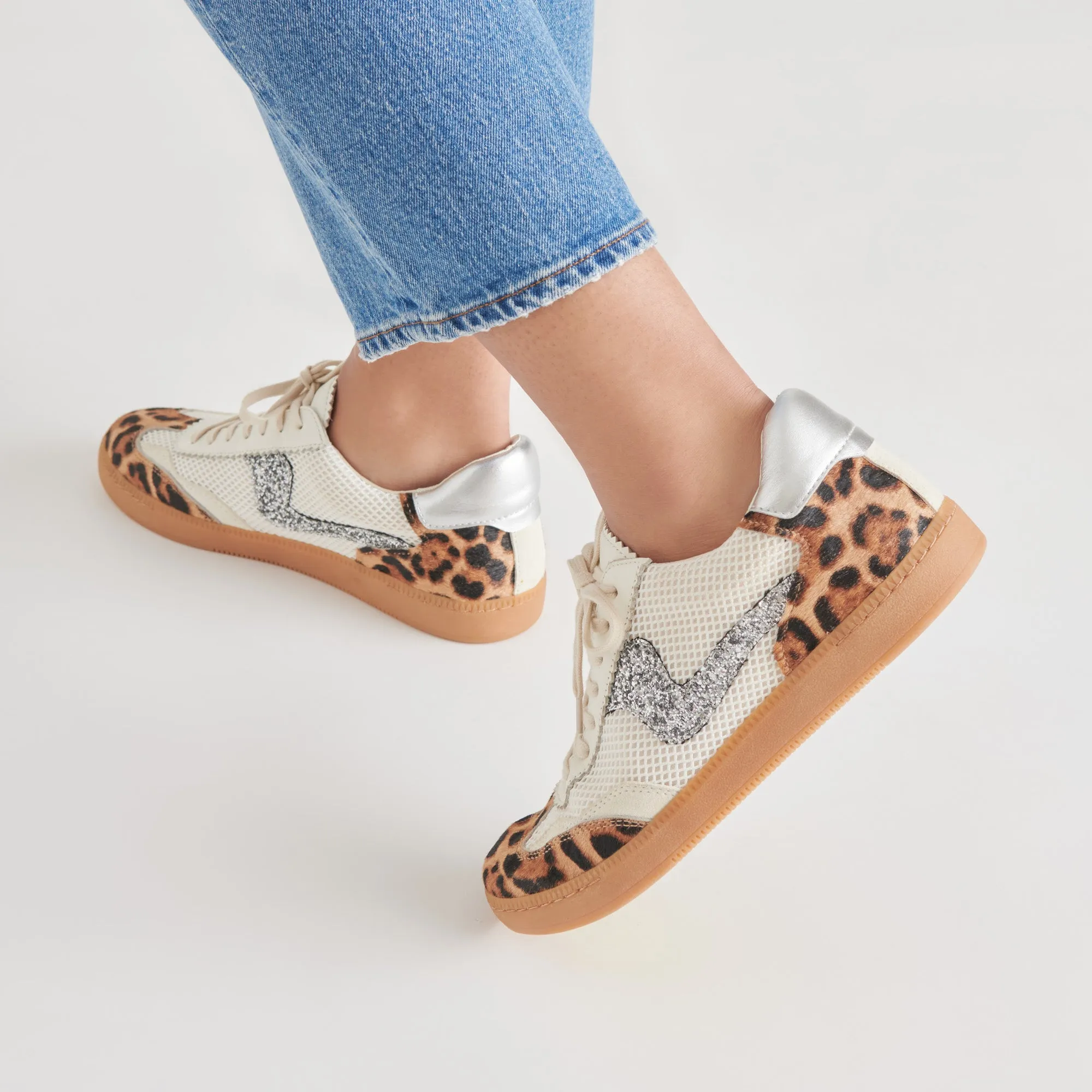 NOTICE SNEAKERS LEOPARD MULTI CALF HAIR Foam Cushioning