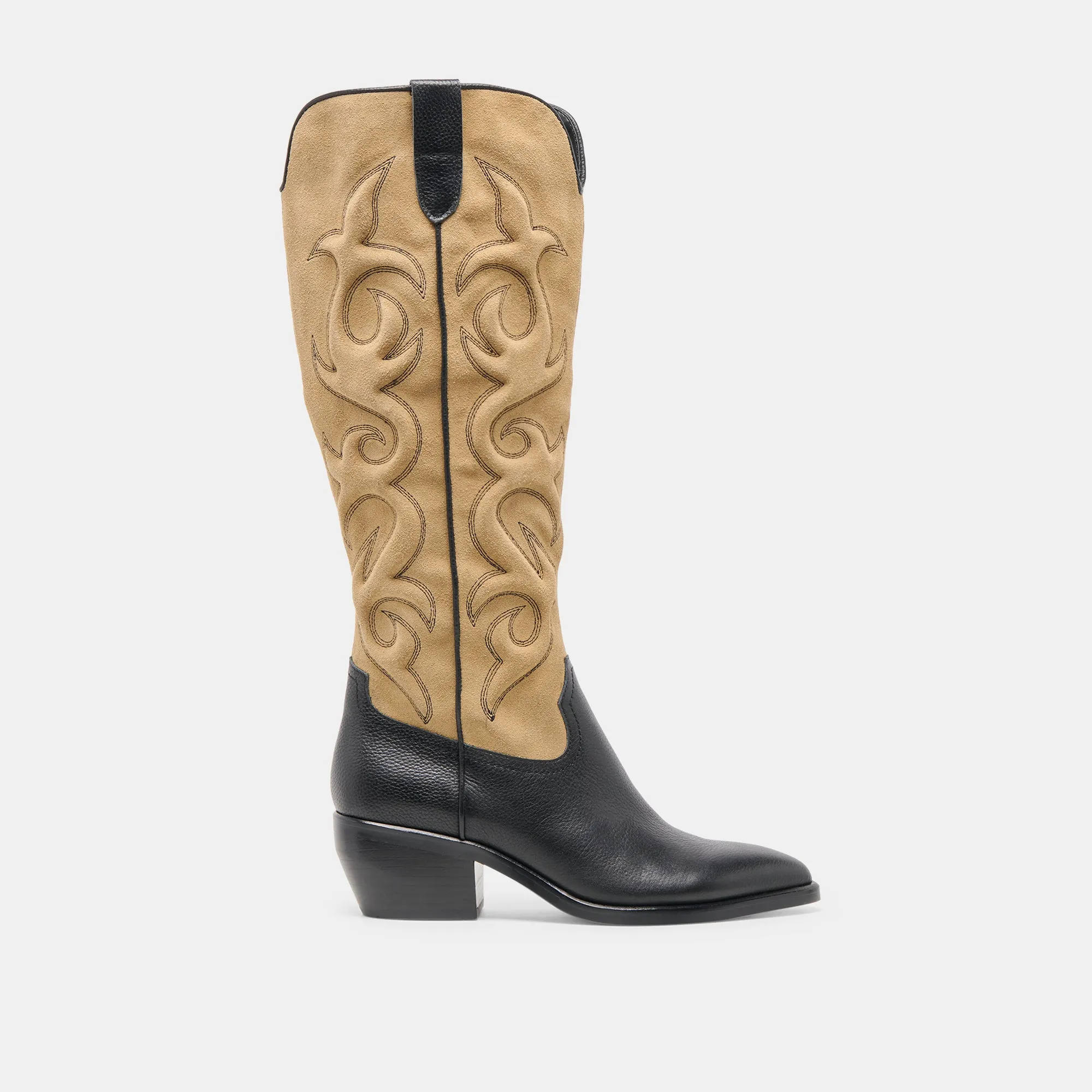 MIRLA BOOTS BLACK MULTI LEATHER Leather Upper Soft Touch