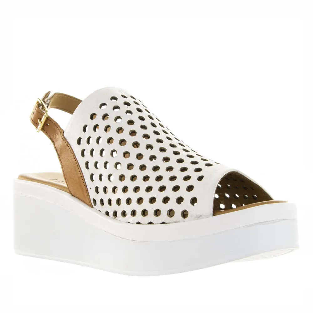 Step Smart LE SANSA TRUDY WHITE TAN