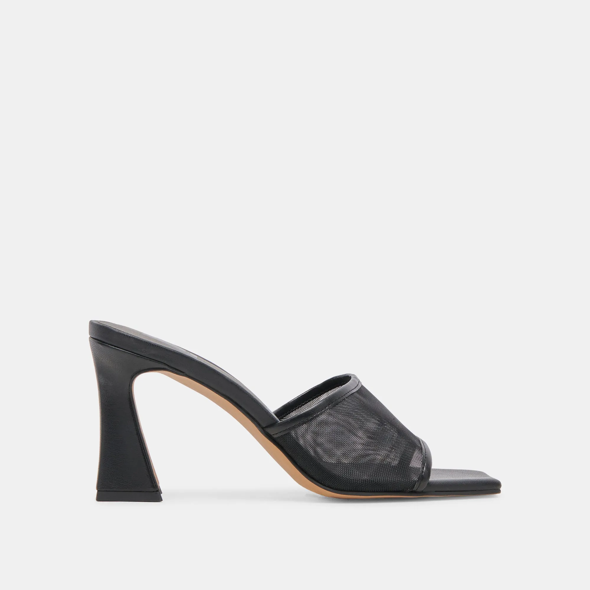NARDA HEELS ONYX MESH Flexible Movement Heeled Booties