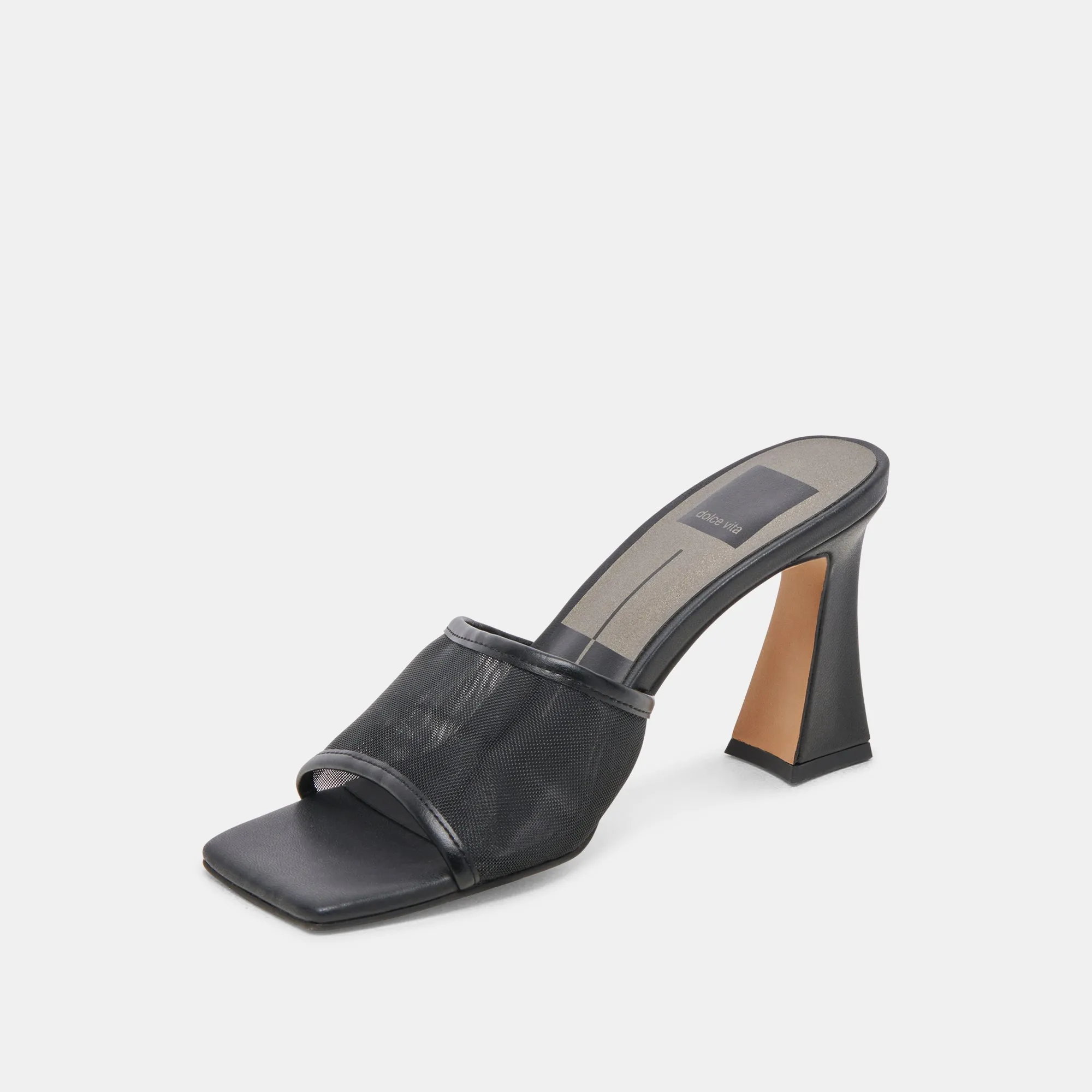 NARDA HEELS ONYX MESH Heels for Spring