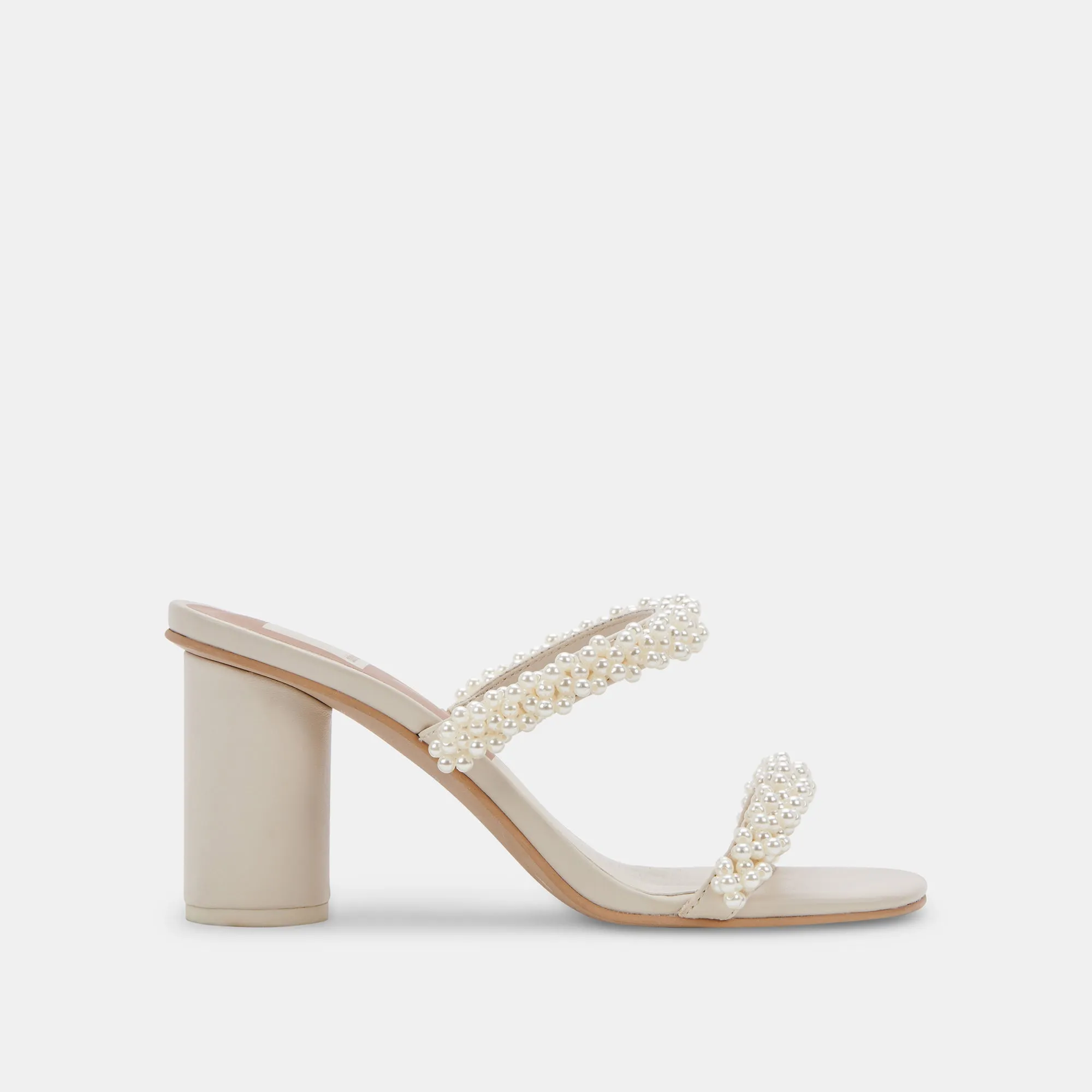 NOEL HEELS VANILLA PEARLS Stylish Go