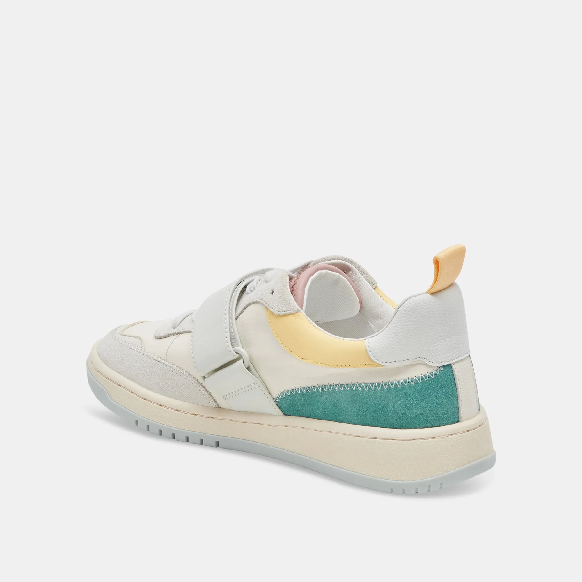Elevated traction Versatile Design ALVAH SNEAKERS PASTEL MULTI LEATHER