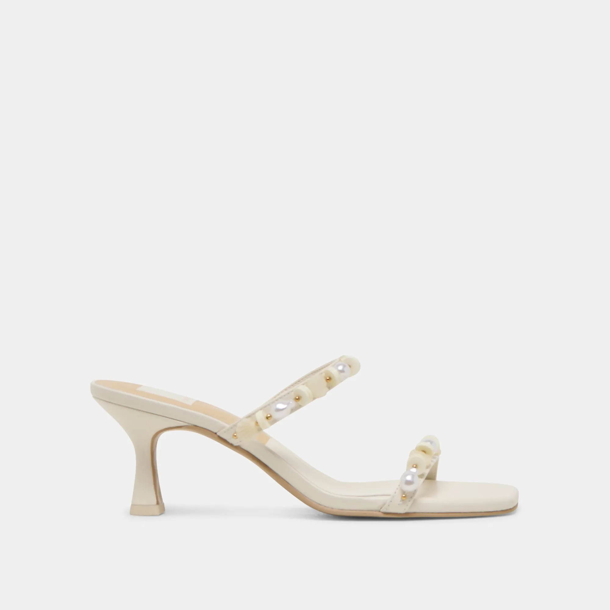 elegant design Seasonal High Heels GRASON HEELS WHITE LEATHER