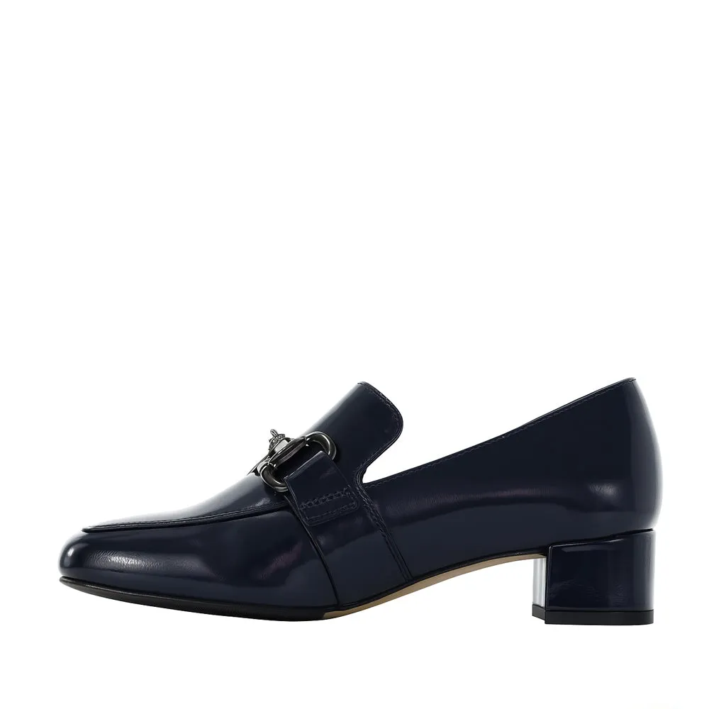 Classic Wedding Heels Sleek Heeled Sandals ZIERA KOSMAS NAVY
