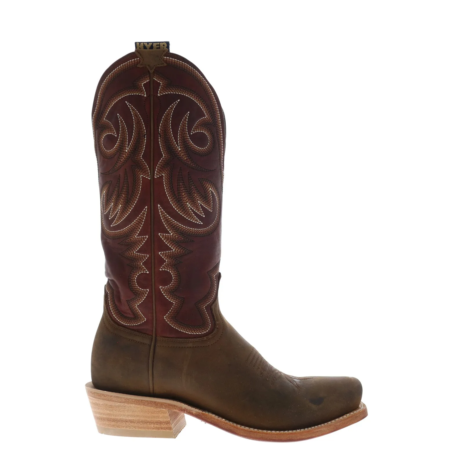 Ultra Comfort Urban Adventure Hyer Hays 13" HM12007 Mens Brown Cowhide Leather Western Cowboy Boots