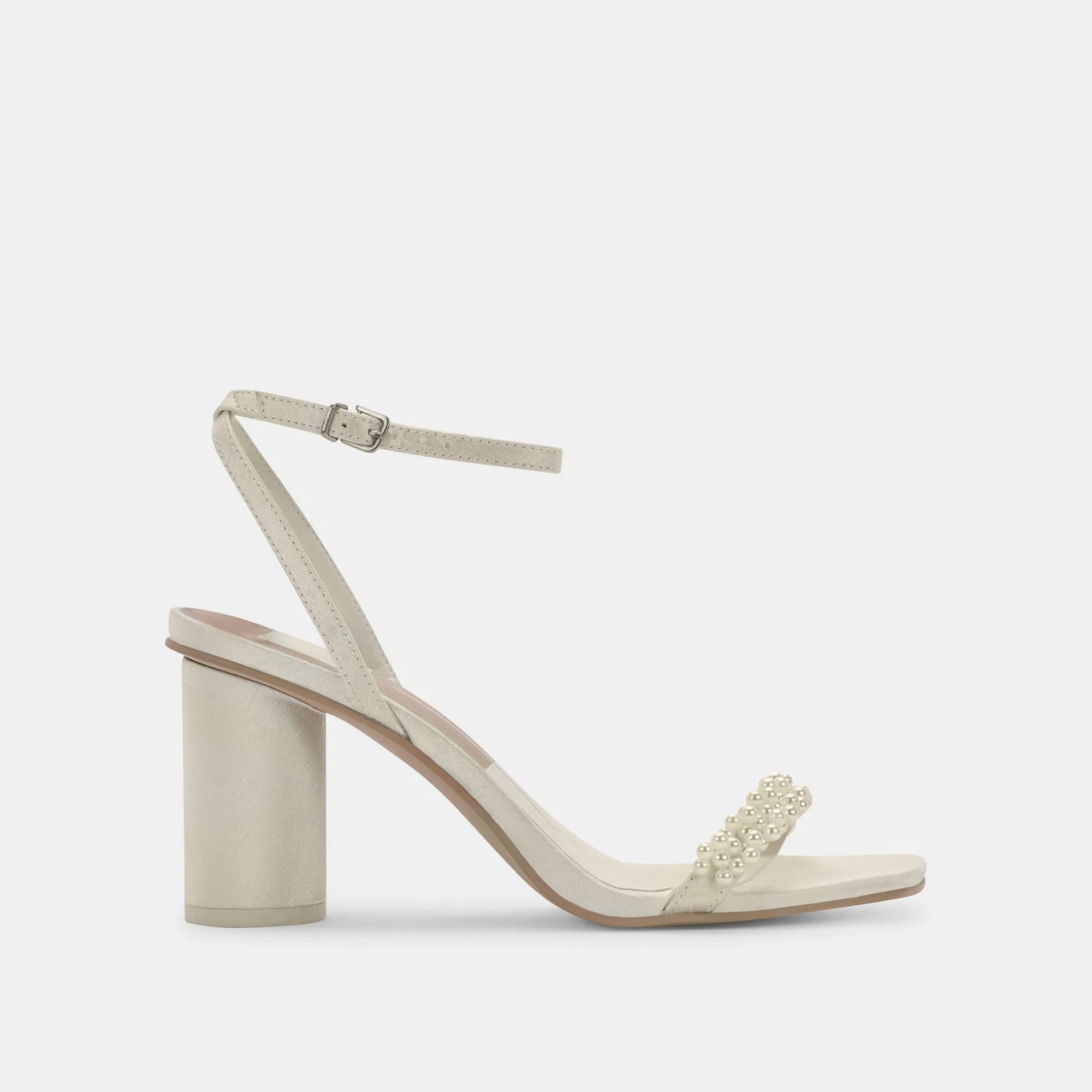 NORY HEELS VANILLA PEARLS Durable Upper