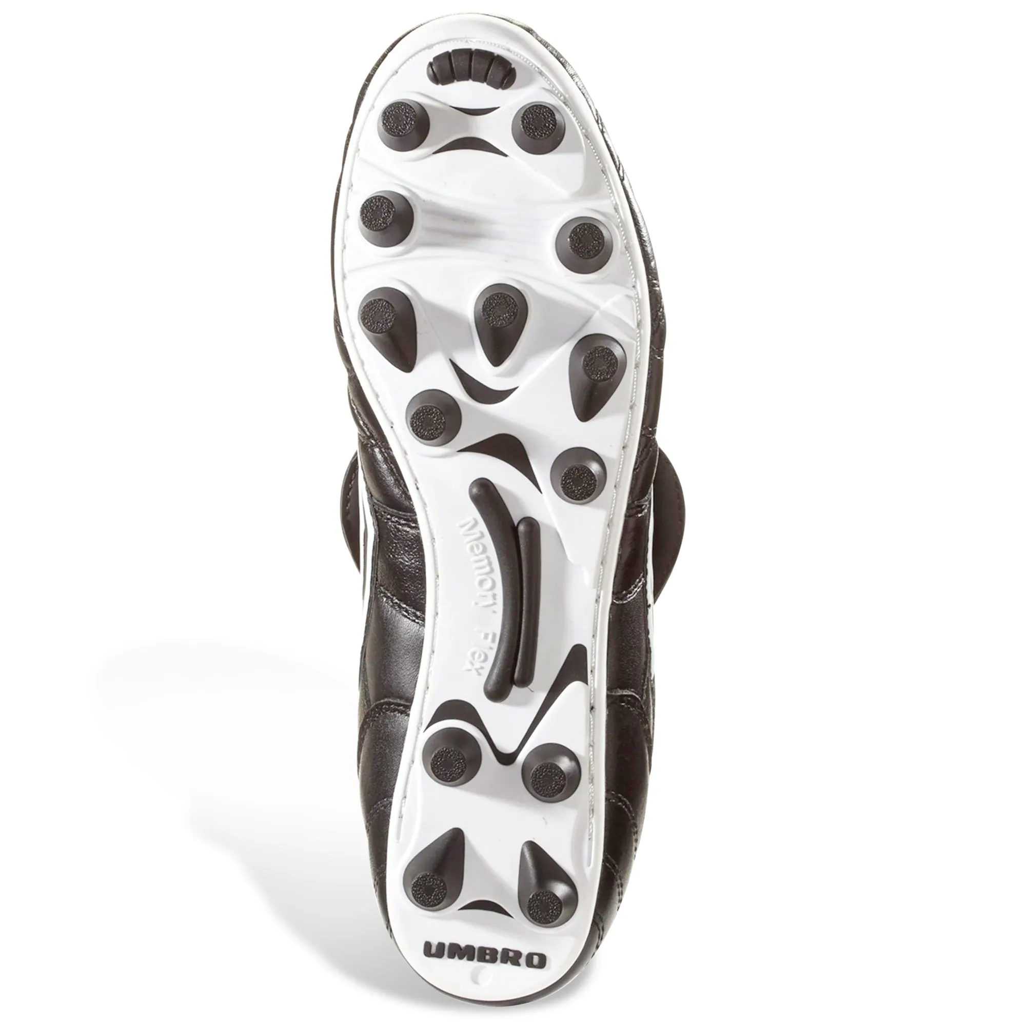 Training days Umbro Speciali Pro 24 Firm Ground Soccer Cleats (Black/White/Royal)