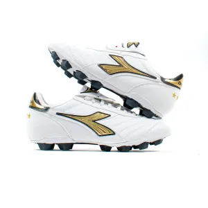 Diadora Brasil White Gold FG Adjustable Slim flair