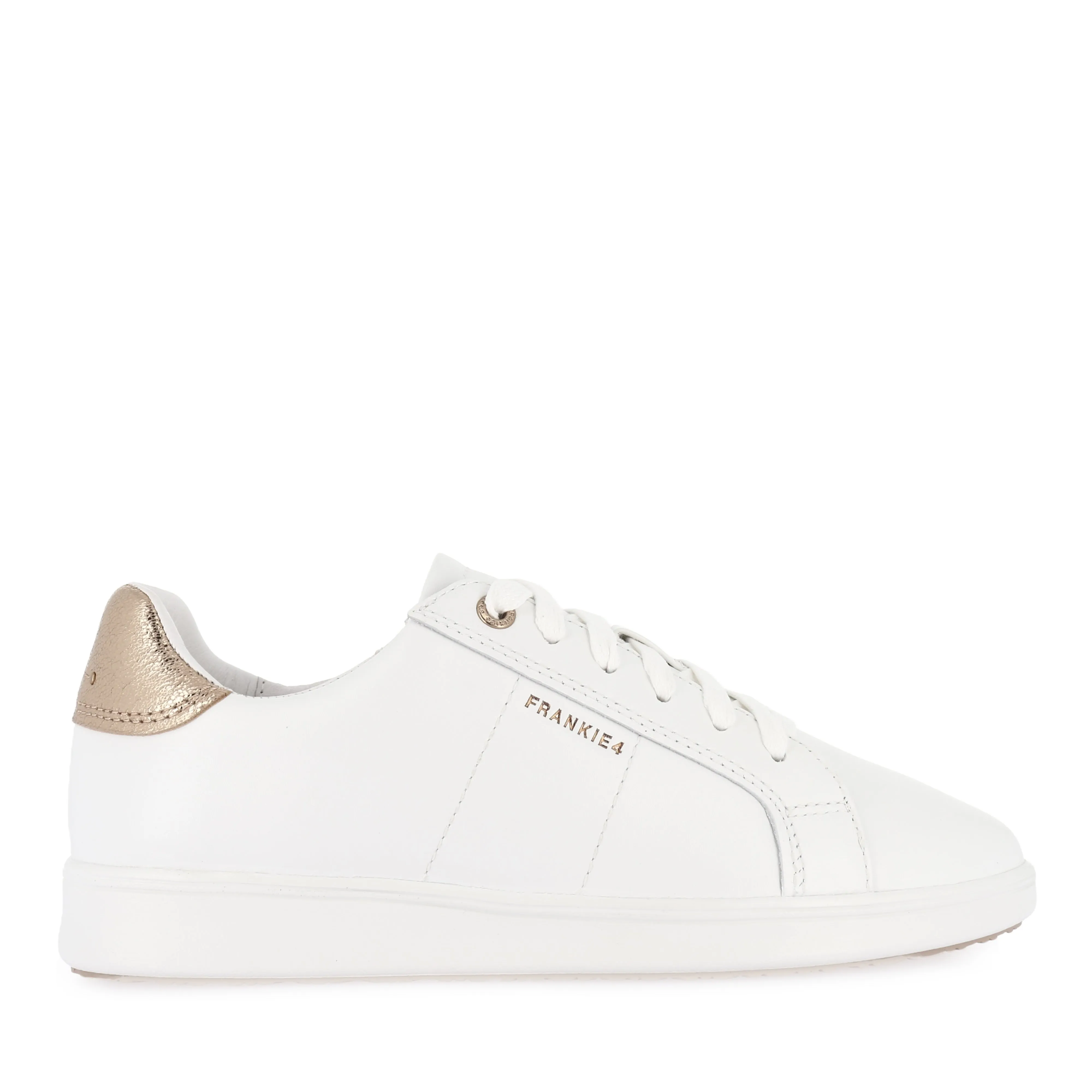 shallowest Formal Event JACKIE V - WHITE/ROSE GOLD LEATHER