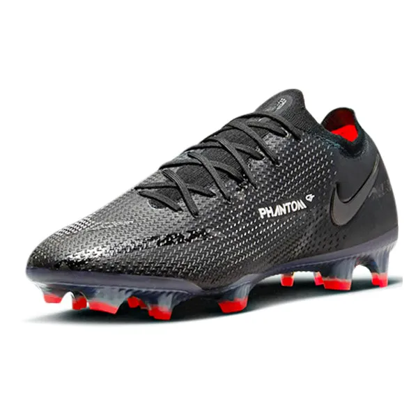Natural flex Rapid Power Nike Phantom GT2 Elite FG (Black/Dark Smoke Grey)