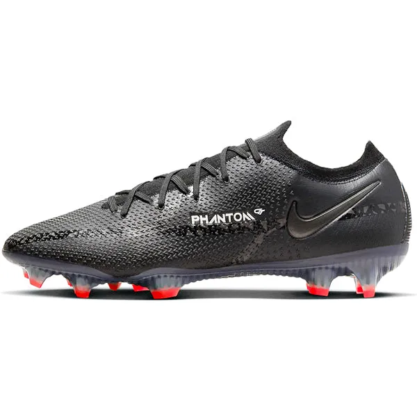 Communication Skills Upper Foam Nike Phantom GT2 Elite FG (Black/Dark Smoke Grey)