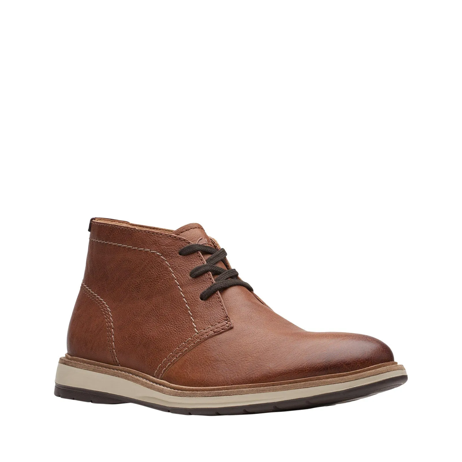 Ultimate Wear Clarks Chantry Mid 26167708 Mens Brown Leather Lace Up Chukkas Boots