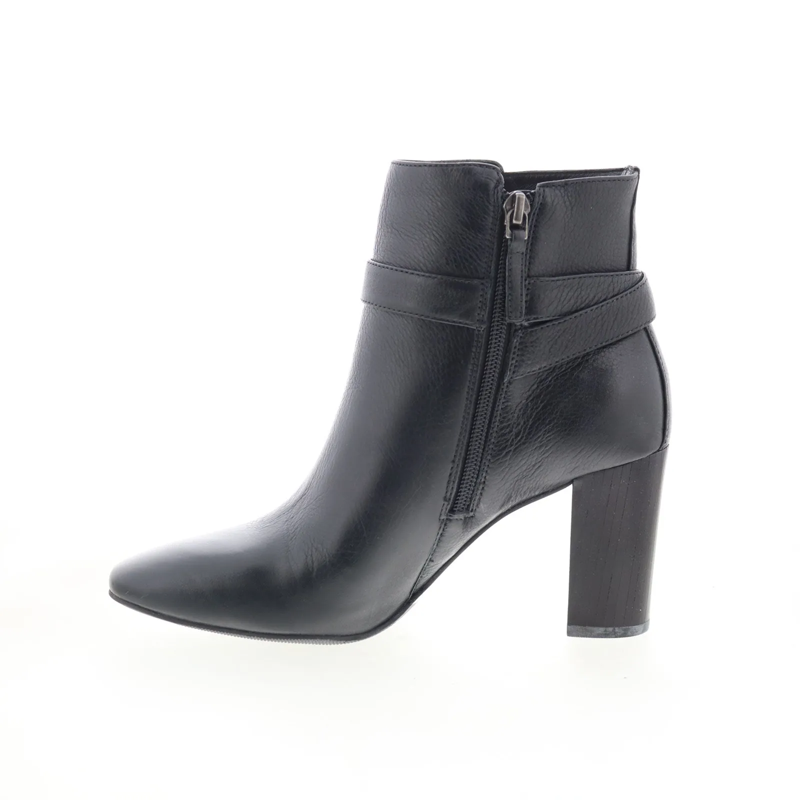 Lightweight Strong Grip Johnston & Murphy Barbara 78-56507 Womens Black Ankle & Booties Boots