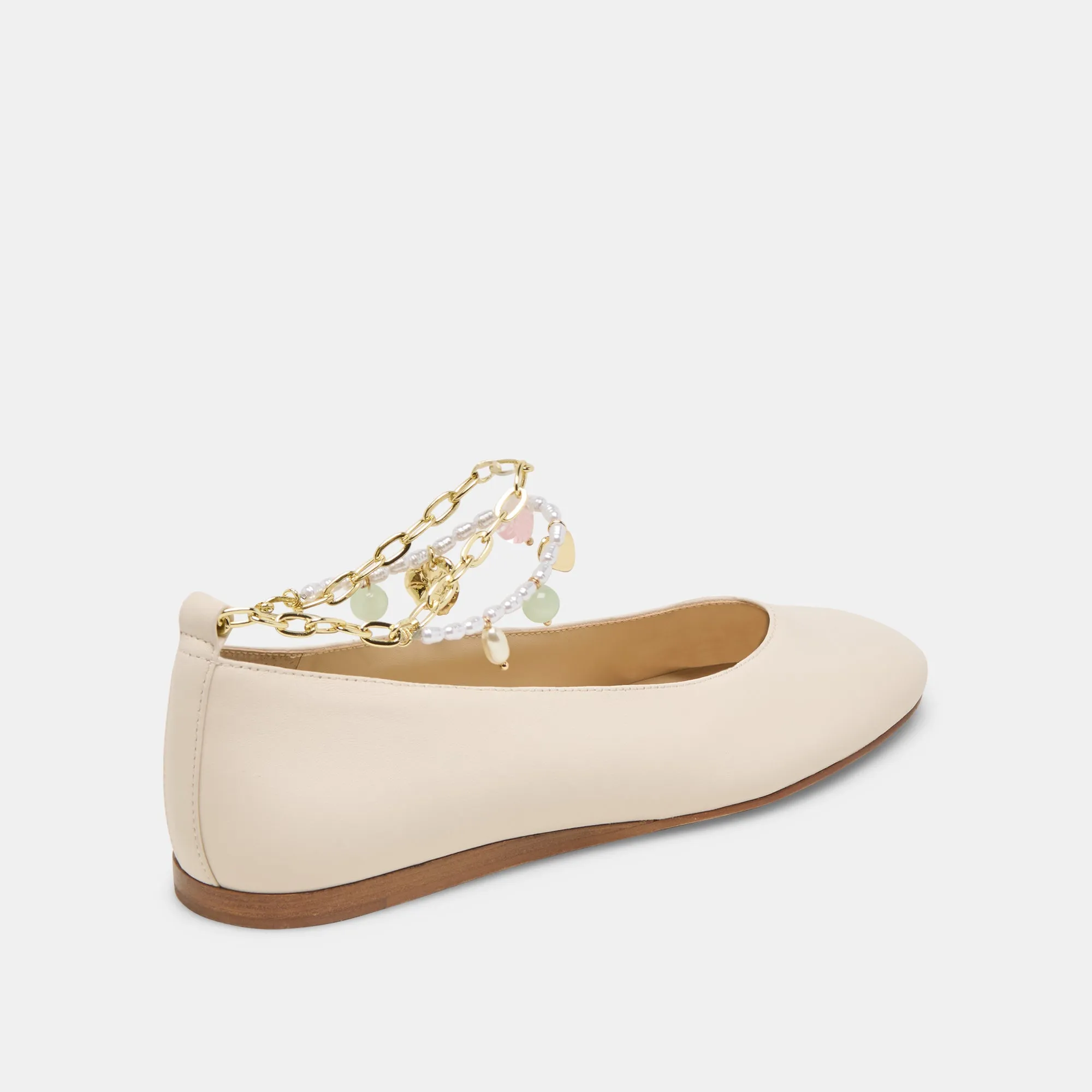 Star View BAIDEN BALLET FLATS BONE LEATHER