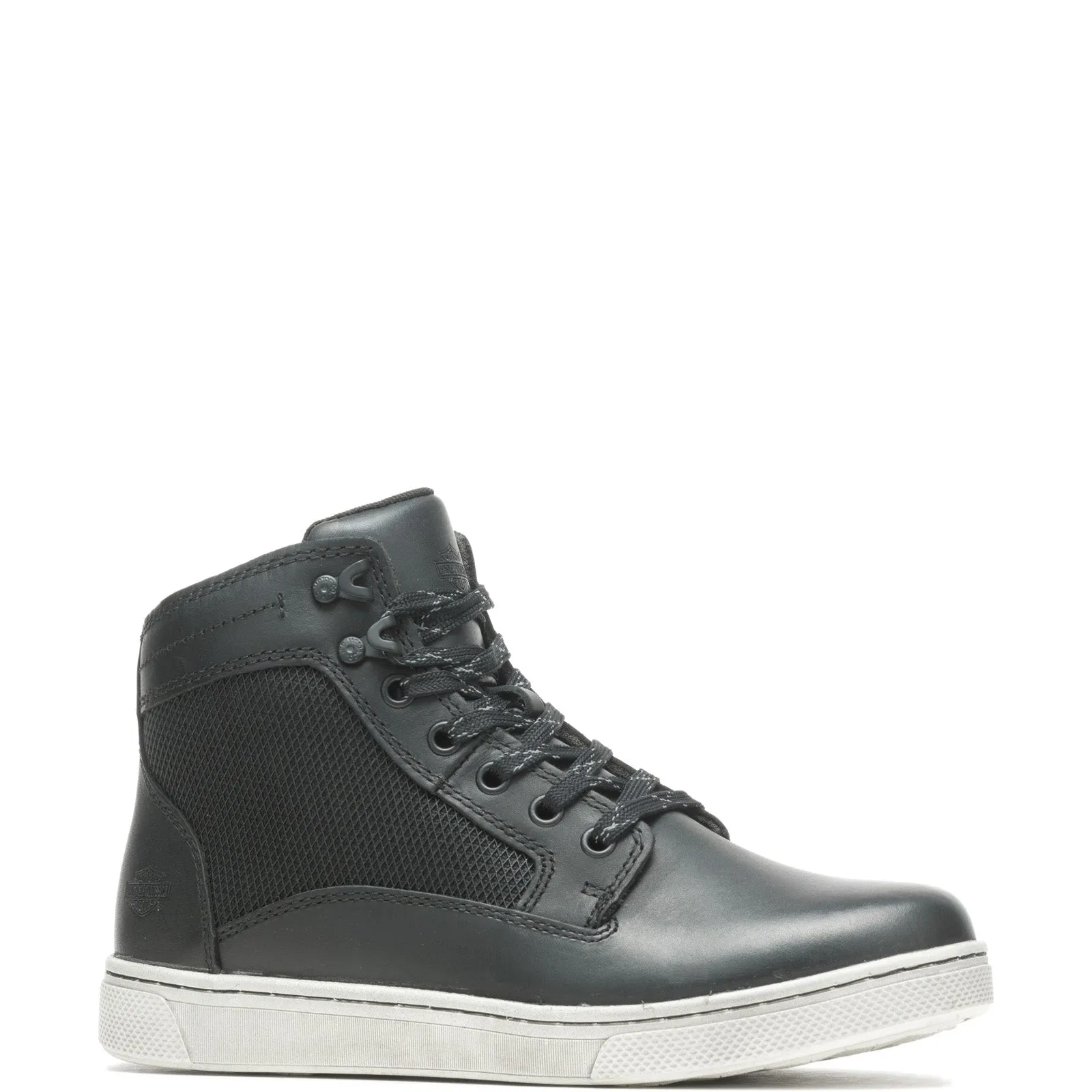 Hiking Essential Everyday Walk Harley-Davidson Adaley Lace D83417 Womens Black Leather Motorcycle Boots