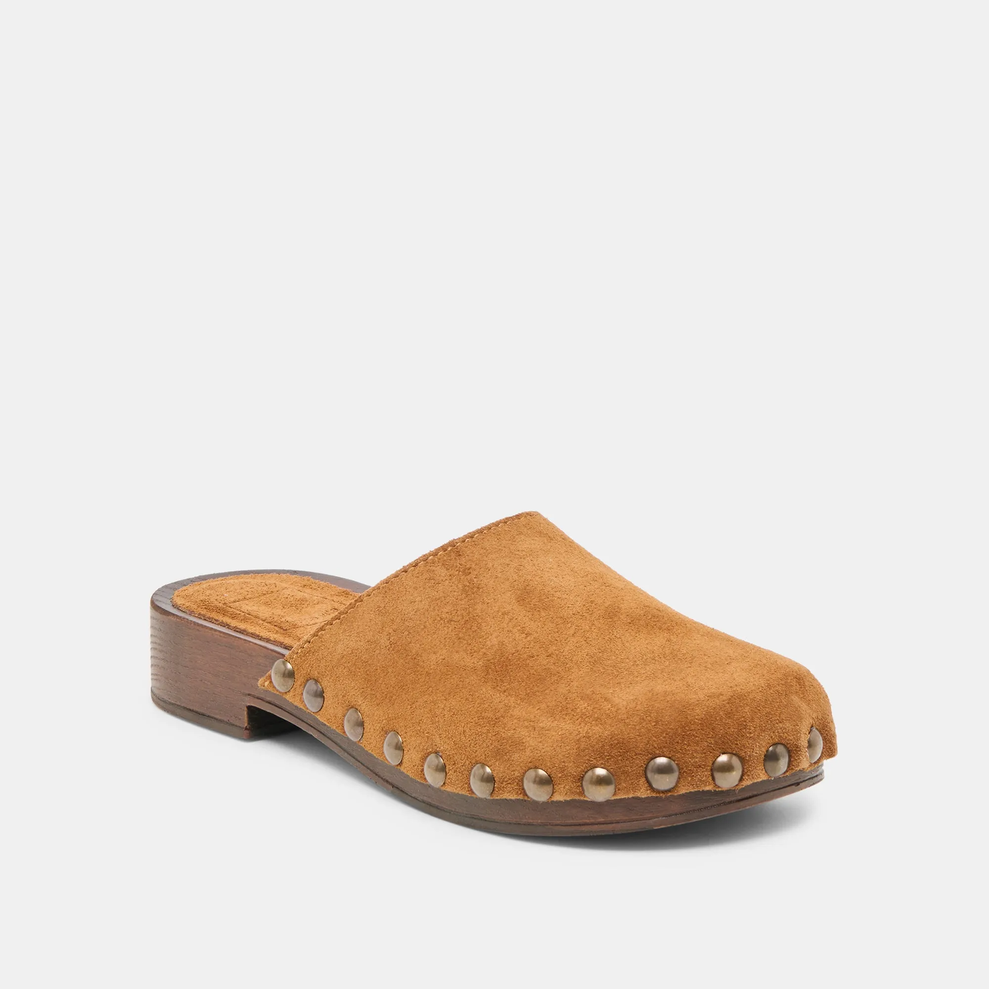 Breathable Upper Cool Pop ALANIS FLATS CHESTNUT SUEDE