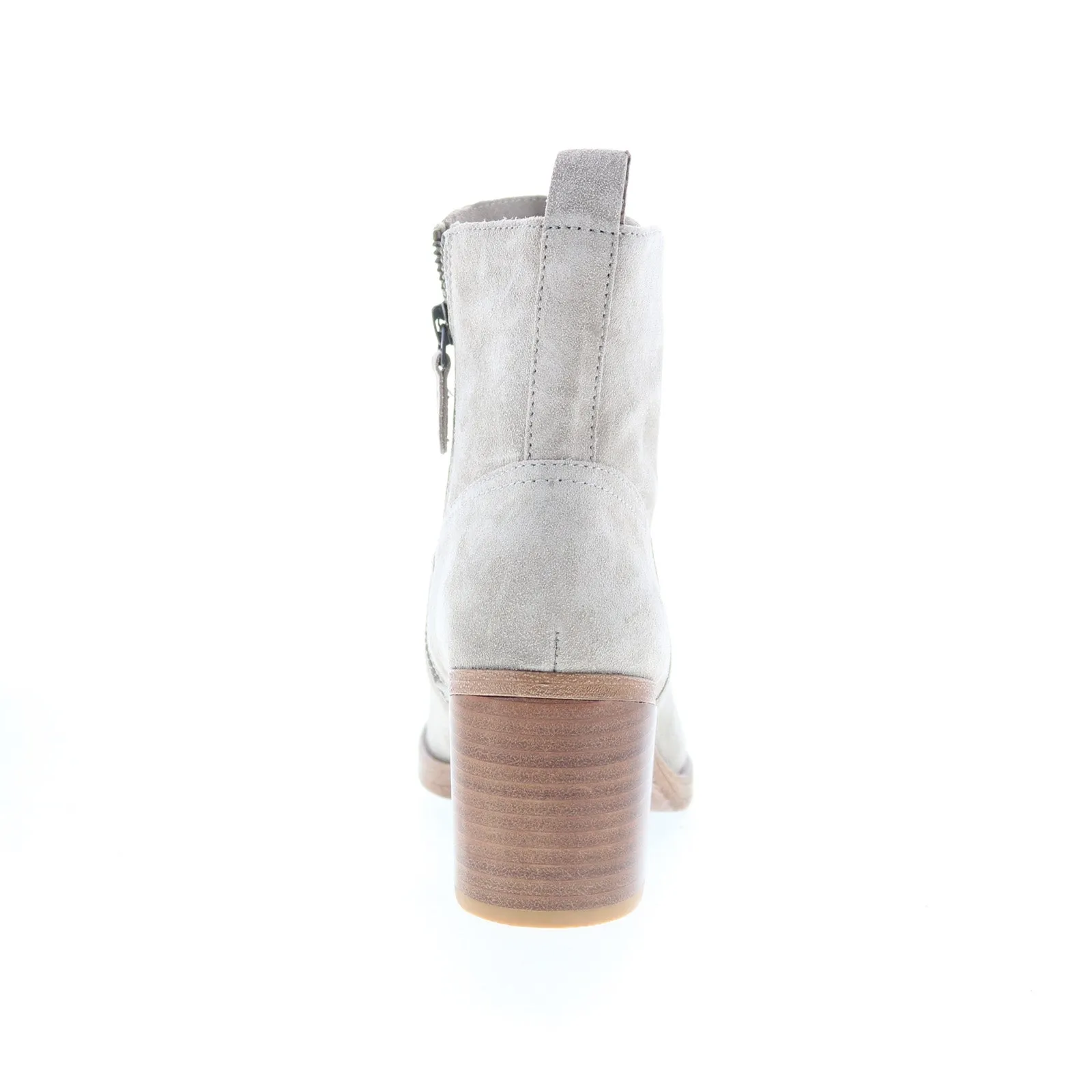Johnston & Murphy Braelyn 78-51913 Womens Gray Suede Ankle & Booties Boots Step Control