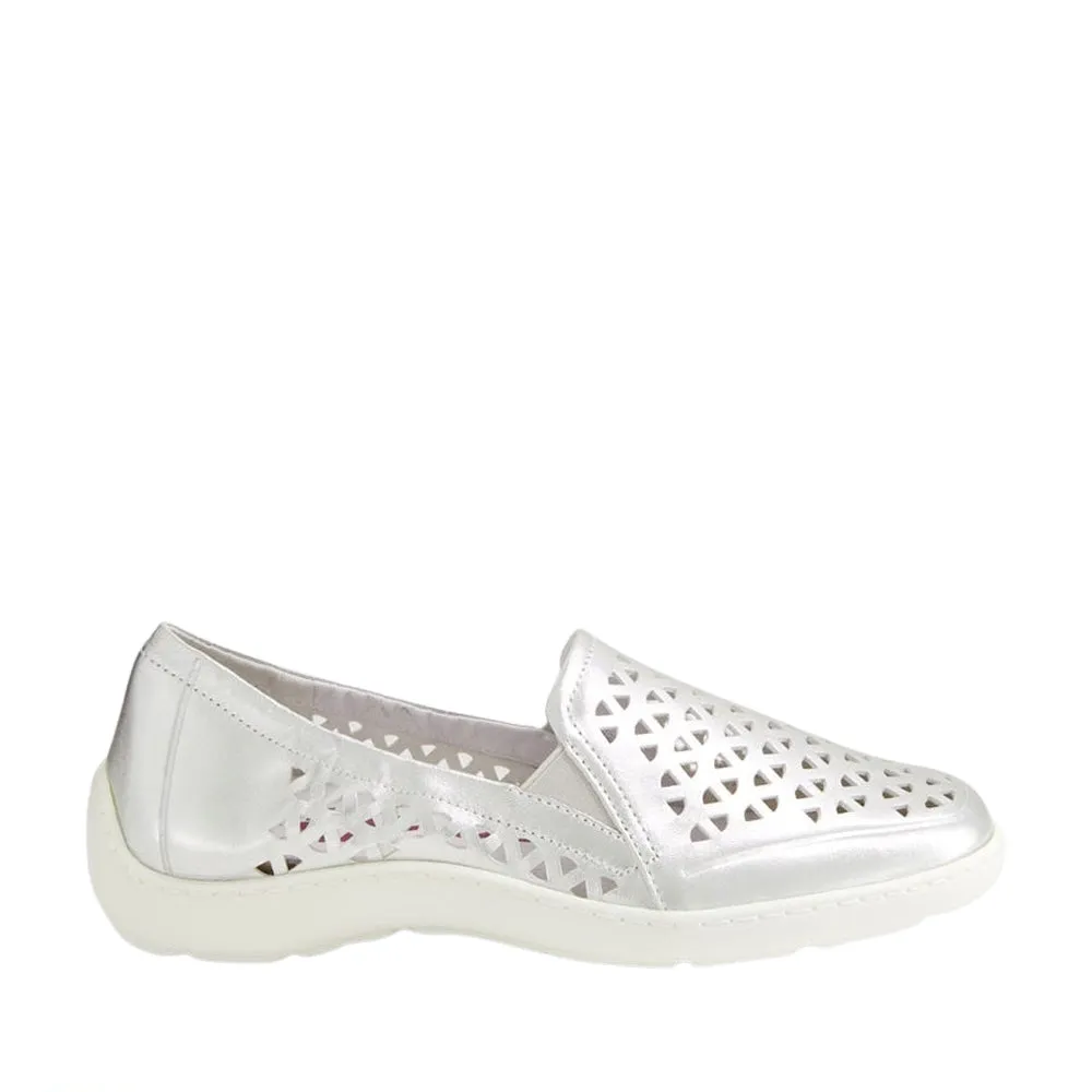 Slip On Style ZIERA WAVADA SILVER WHITE