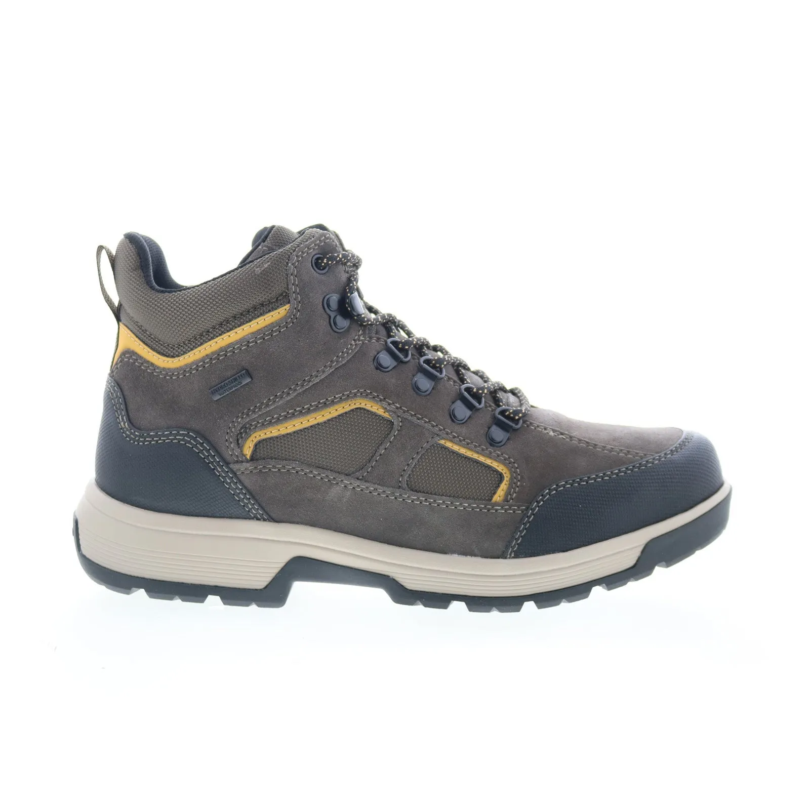 Reliable Grip Rockport Evan Waterproof RMEVAN Mens Green Suede Lace Up Casual Dress Boots