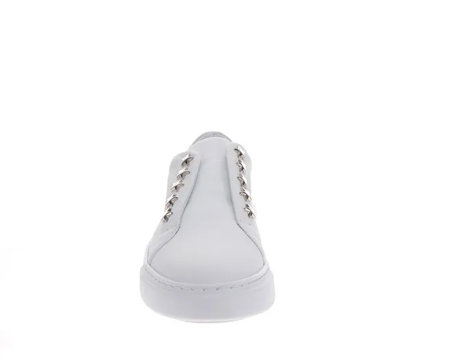 Adaptive piece front - zip SUPERSTAR - WHITE
