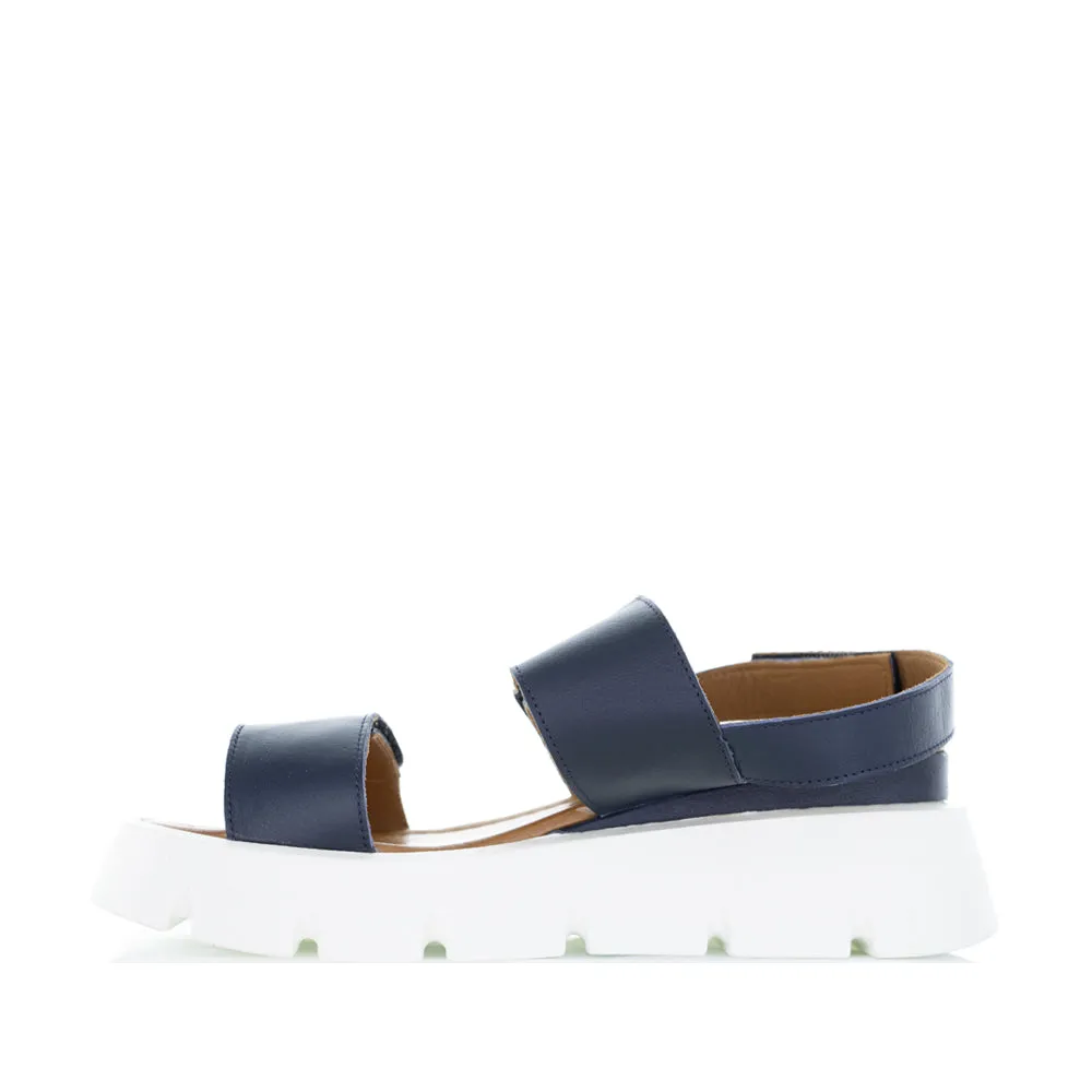 LE SANSA HANDLE NAVY SILVER outsole