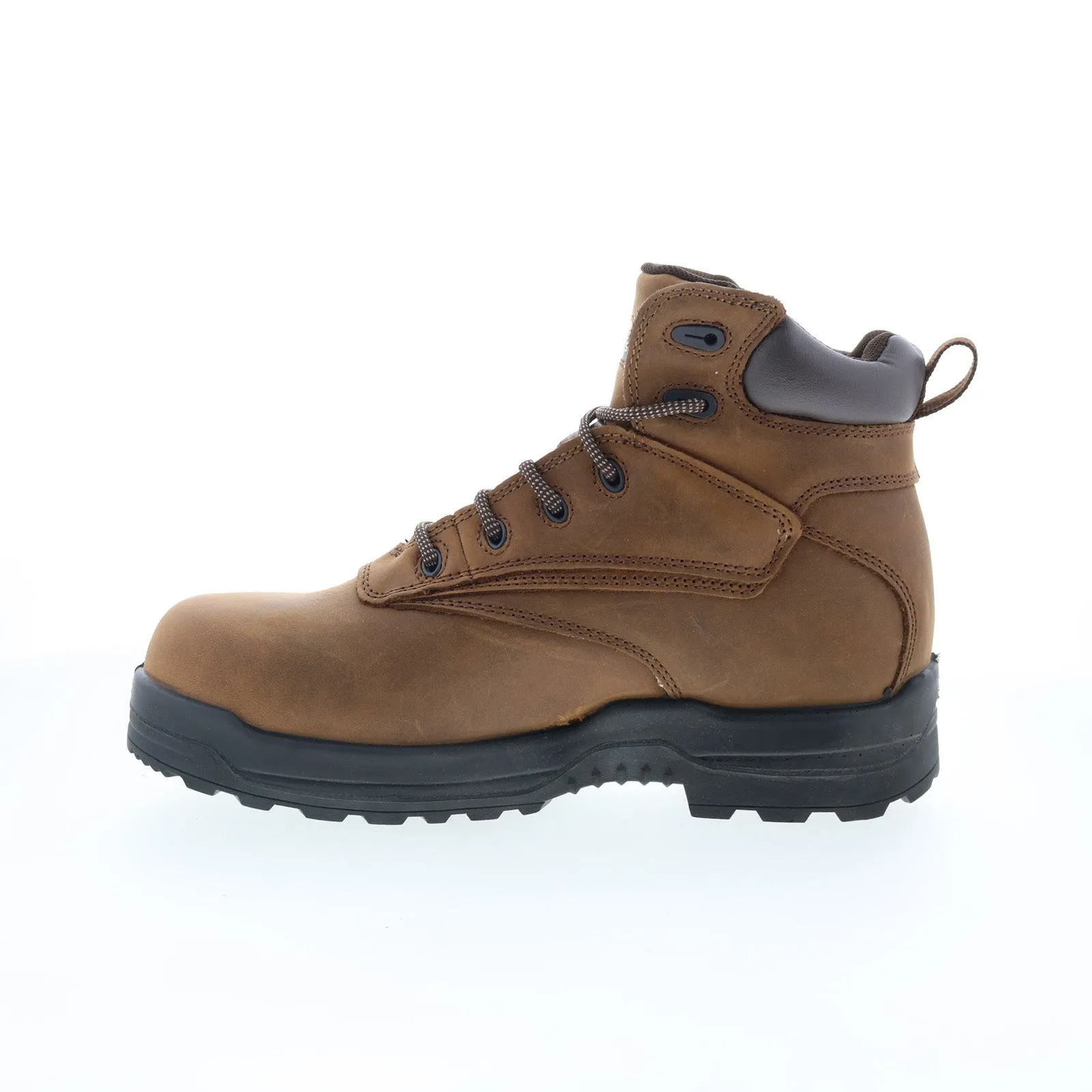 Daytime Wear Rockport Works Steel Toe Brown RK6631 Mens Brown Wide Leather Work Boots