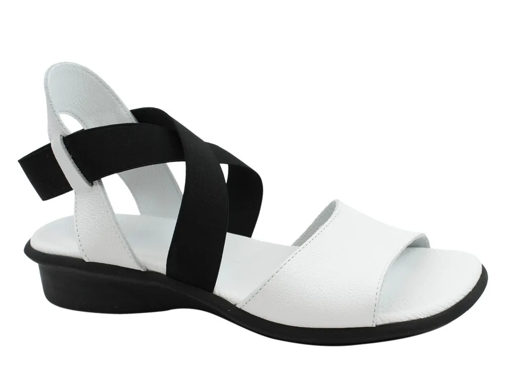 Arche Sandals Satia Blanc Slip Off Simple Feel