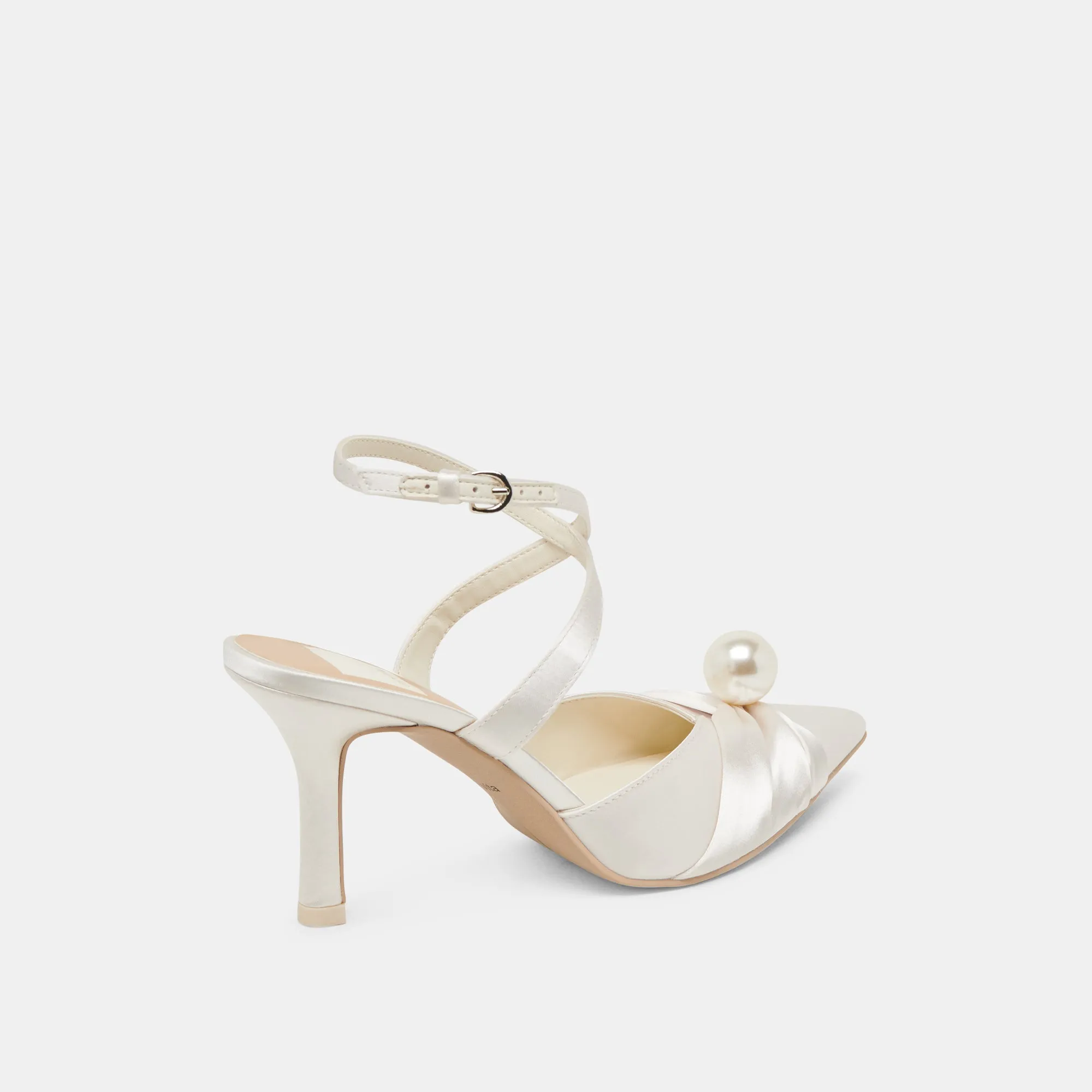 Romantic Heels PU midsole KAYSEY HEELS VANILLA SATIN