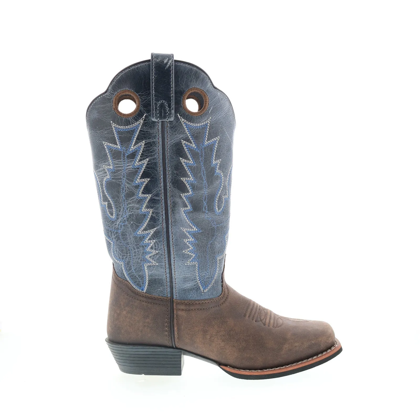 Waterproof Function Outdoor Utility Smoky Mountain Boots Tracie 040217-1 Womens Brown Leather Western Boots