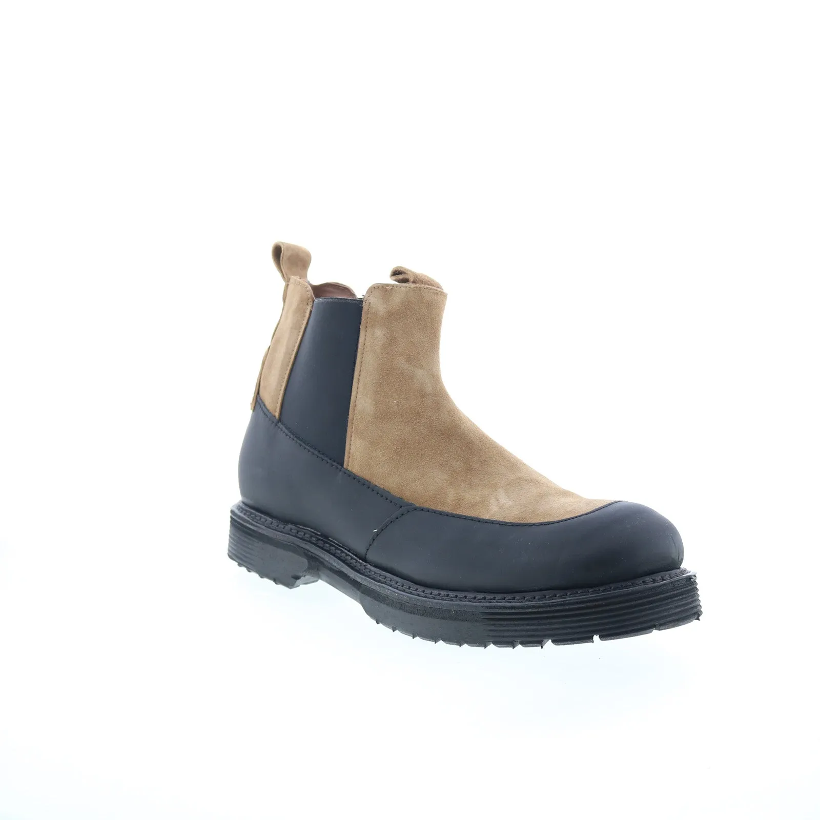 Supportive sole A.S. 98 Ronny Mens Brown Synthetic Slip On Chelsea Boots