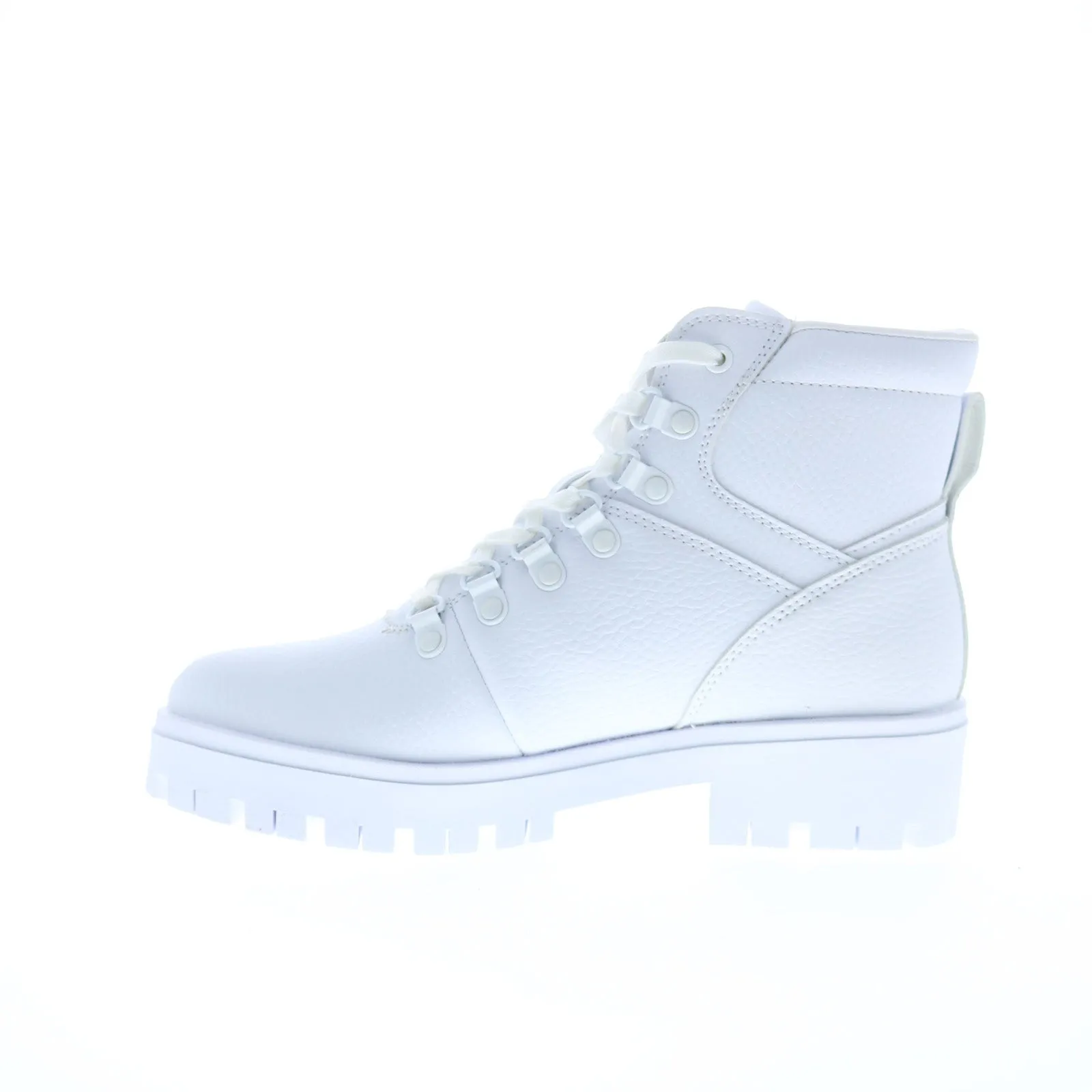 Fila Ty20 5HM01100-125 Womens White Synthetic Lace Up Casual Dress Boots Flexible Outsole